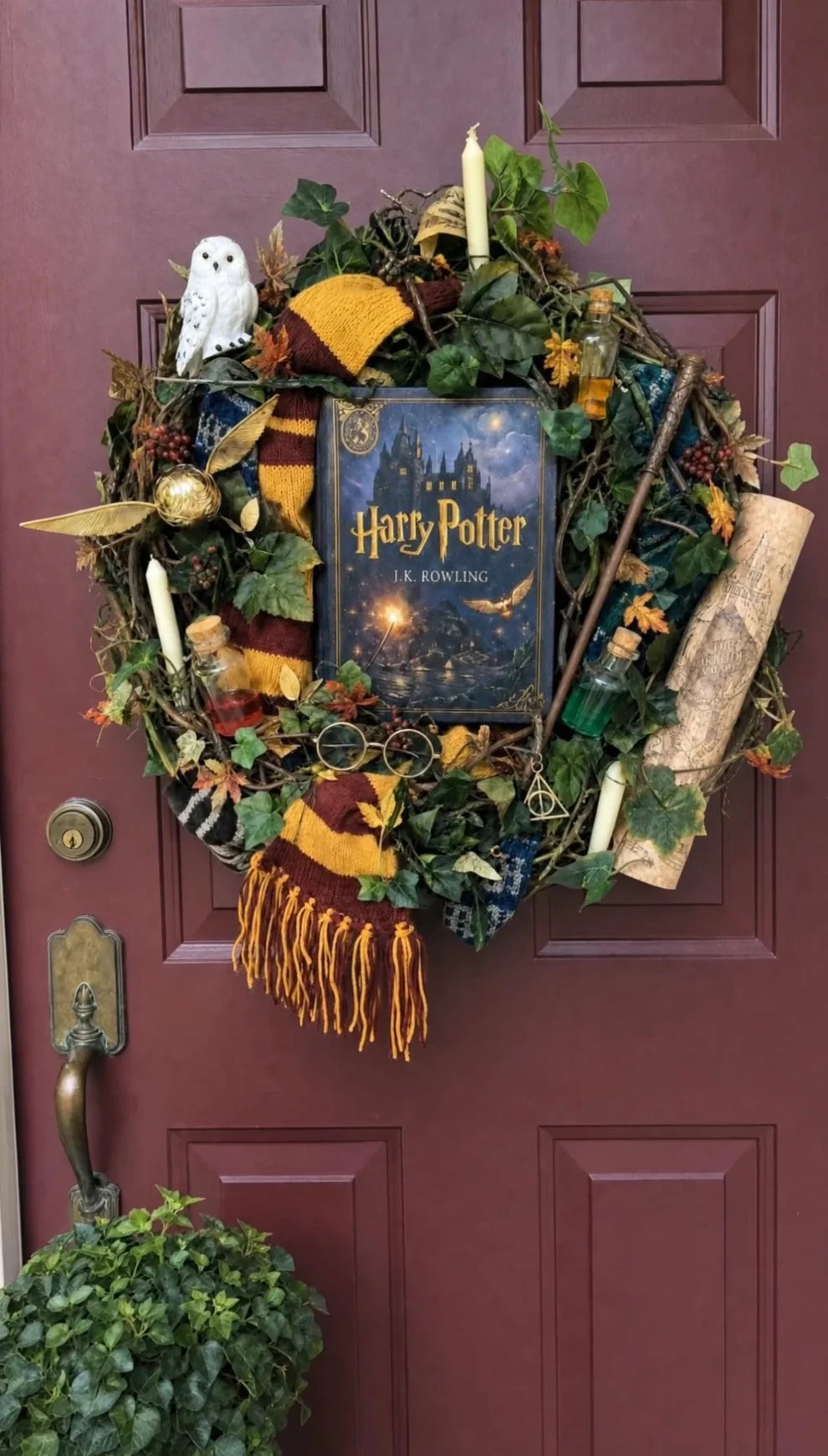 Bookish Wreaths