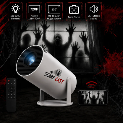 SCARE CAST PROJECTER